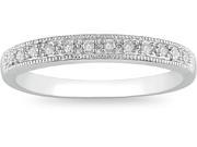 10k White Gold 1 10ct TDW Diamond Wedding Ring