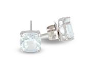 Sterling Silver 2 1 2 CT TGW White Topaz Solitaire Earrings