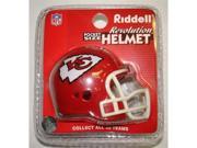 Creative Sports RPR CHIEFS Kansas City Chiefs Riddell Revolution Pocket Pro Football Helmet