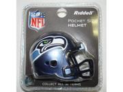 Creative Sports RPR SEAHAWKS Seattle Seahawks Riddell Revolution Pocket Pro Football Helmet