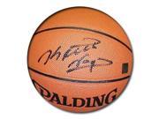Superstar Greetings Keith Van Horn Signed Spalding Indoor Outdoor Basketball KVH IO