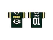 Fremont Die Inc. 93916B Jersey Banner 34 x 30 2 Sided Green Bay Packers