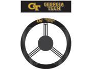 Fremont Die 58520 Poly Suede Steering Wheel Cover Georgia Tech Yellow Jackets