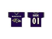 Fremont Die Inc. 93931B Jersey Banner 34 x 30 2 Sided Baltimore Ravens