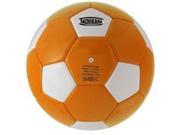 Tachikara SM5SC.ORW Man Made Leather Soccer Ball Size 5 Orange White