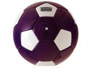 Tachikara SM4SC.PRW Man Made Leather Soccer Ball Size 4 Purple White