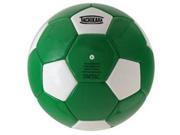 Tachikara SM3SC.KLW Man Made Leather Soccer Ball Size 3 Kelly White