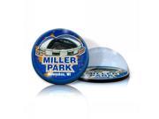Paragon Innovations MillerParkMAGSTADIUM Crystal magnet with Miller Park image giving a magnifying effect MLB