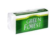 Green Forest Luncheon Napkins 1 Ply 250 Cnt 250 Count Pack of 12