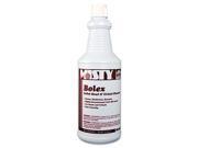 Misty R92512CT Bolex 23 Percent Hydrochloric Acid Bowl Cleaner 32 oz. Bottle 12 Carton