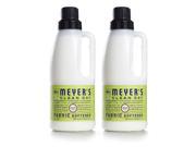 Mrs. Meyer s Clean Day Fabric Softener Lemon Verbena 32 Ounce Bottles Case of 6