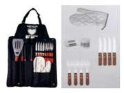 Creative Motion Industries 12714 BBQ Set with Apron 15 Pc