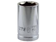 Great Neck Saw 13MM X .38in. Drive 6 Point Socket Metric SK13M