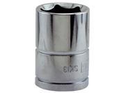 Great Neck Saw 9 16in. X .38in. Drive 6 Point Socket Standard SK13