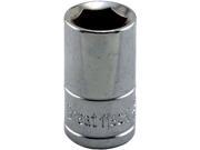 Great Neck Saw 9MM X .25 in. Drive 6 Point Socket Metric 9MMS