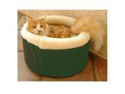 Majestic Pet 788995641131 16 in. Small Cat Cuddler Pet Bed Green