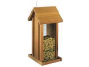 North States Wood Hanging Tower Birdfeeder 1512