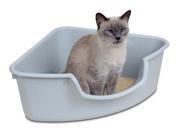 Smart Cat 3850 Corner Litter Box Gray Case of 5