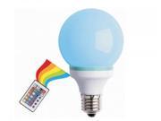 Creative Motion Industries 12882 Multi Color Changing LED Bulb with a Remote Controller