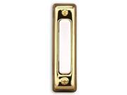 Heathco 711P A 1 x 6 x 2.75 Wired Doorbell Brass
