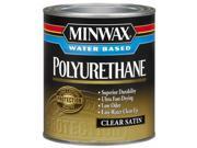 Minwax 1 Quart Minwax Water Based Semi Gloss Polyurethane 63020