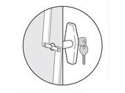 Salsbury Industries 4290 Lock Standard T Handle Replacement for Pedestal Drop Box with 2 Keys