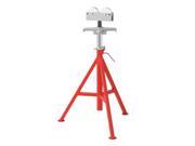 56672 12 in. Capacity Roller Head High Pipe Stand