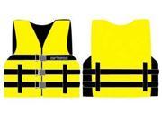 Sports Stuff 10002 03 A YW Airhead Nylon Youth PFD Open Side Yellow Wetsuit