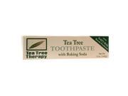 Toothpaste Tea Tree With Natural Baking Soda Tea Tree Therapy 5 oz Paste