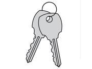 Salsbury Industries 2199 Key Blanks for Standard Locks of Americana Mailboxes