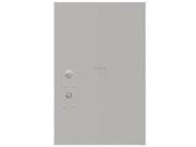 Salsbury Industries 3456GRY 20.75 in. H Replacement Parcel Locker Door and Tenant Lock with 3 Keys Gray