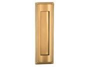 Salsbury 4085B Mail Slot Vertical Brass Finish