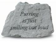 Kay Berry Inc. 74520 Purring Is Just Smiling Out Loud Garden Accent 4.5 Inches x 3.75 Inches