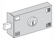 Salsbury Industries 3675 Master Commercial Lock for Private Access of FL 4B Horizontal Mailbox and Parcel Locker with 2 Keys