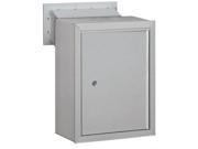 Salsbury 2256ALM Receptacle Option for Mail Drop Aluminum
