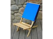 Blue Ridge Chair Works BRCH02WA Blue Ridge Chair - Atlantic Blue