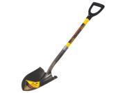 Seymour 29in. Poly D Handle Structron Round Point Shovel S600D