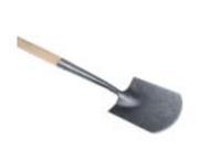 DEWIT 31 3036 Forged Socket Border Spade