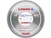 Lenox 433 21891 14 Inch 80T Steel Metal Cutting Saw Blade