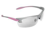 Radians PG0810CS Glasses Silver and Pink Clear