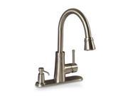 Premier 120077 Essen Single Handle Pull Down Kitchen Faucet in Brushed Nickel