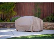 Duck Covers MOT523018 Large Patio Ottoman Coffee Table Cover