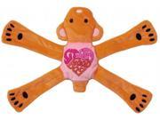 Doggles TYPHBE02 Hippie Pentabear Dog Toy Pink