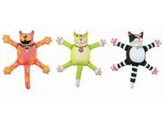 Doskocil Aspen Pet Assorted Mini Bossy Cats Dog Toy 645344