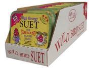 C s Products 12 Piece High Energy Suet For Year Round Wild Bird Feeding CS12501 Pack of 12