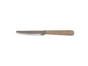 Update International SK 16R Round Tip Wood Handle Steak Knives