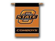 Bsi Products 96147 2 Sided 28 X 40 Banner W Pole Sleeve Oklahoma State Cowboys