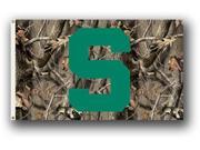 Bsi Products 95429 3 Ft. X 5 Ft. Flag W Grommets Realtree Camo Background Michigan State Spartans