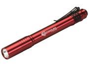 Streamlight 683 66120 Stylus Pro Red Body W White Led Incl Batteries