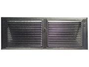 Norwesco 16in. x 4in. Galvanized Soffit Vent With Damper 558025